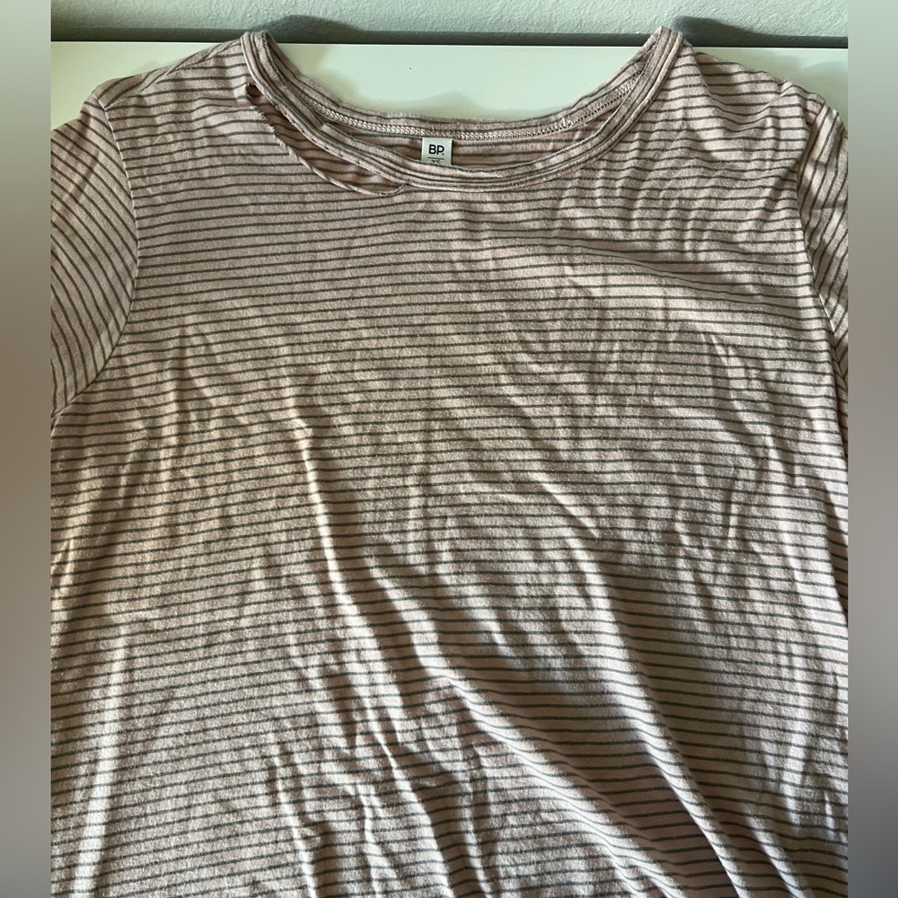 BP distressed stripe shirt